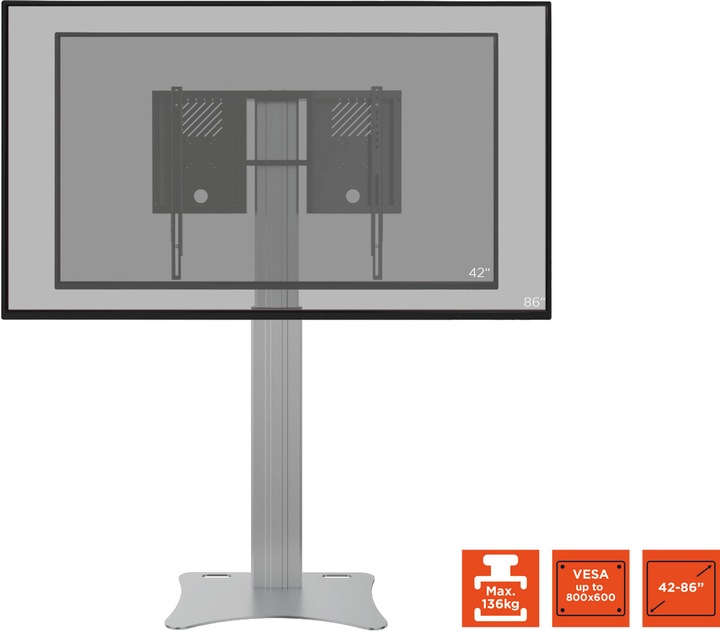 Immagine prodotto Celexon Espositore elettrico Expert regolabile in altezza Adjust-4286PS - 70 cm (86", 136 kg)