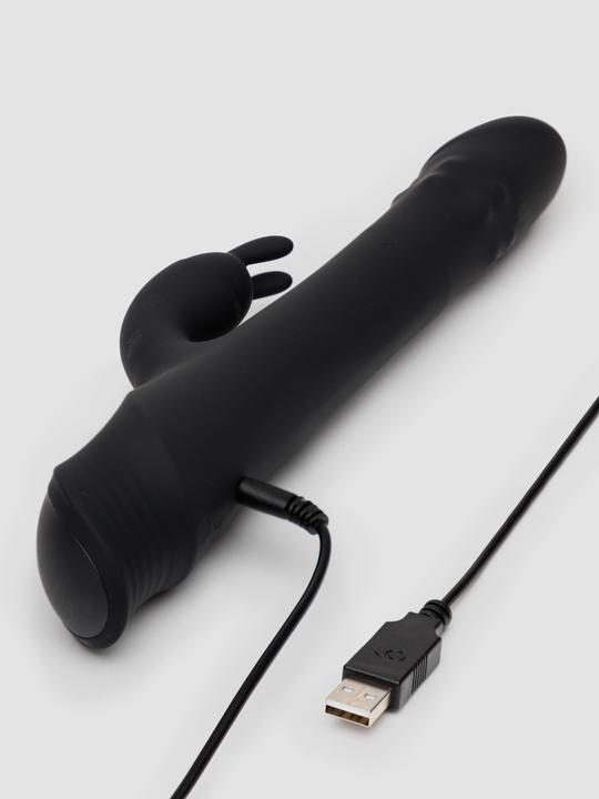 Actual product image Lovehoney Love Thruster Rechargeable rabbit vibrator with thrusting function