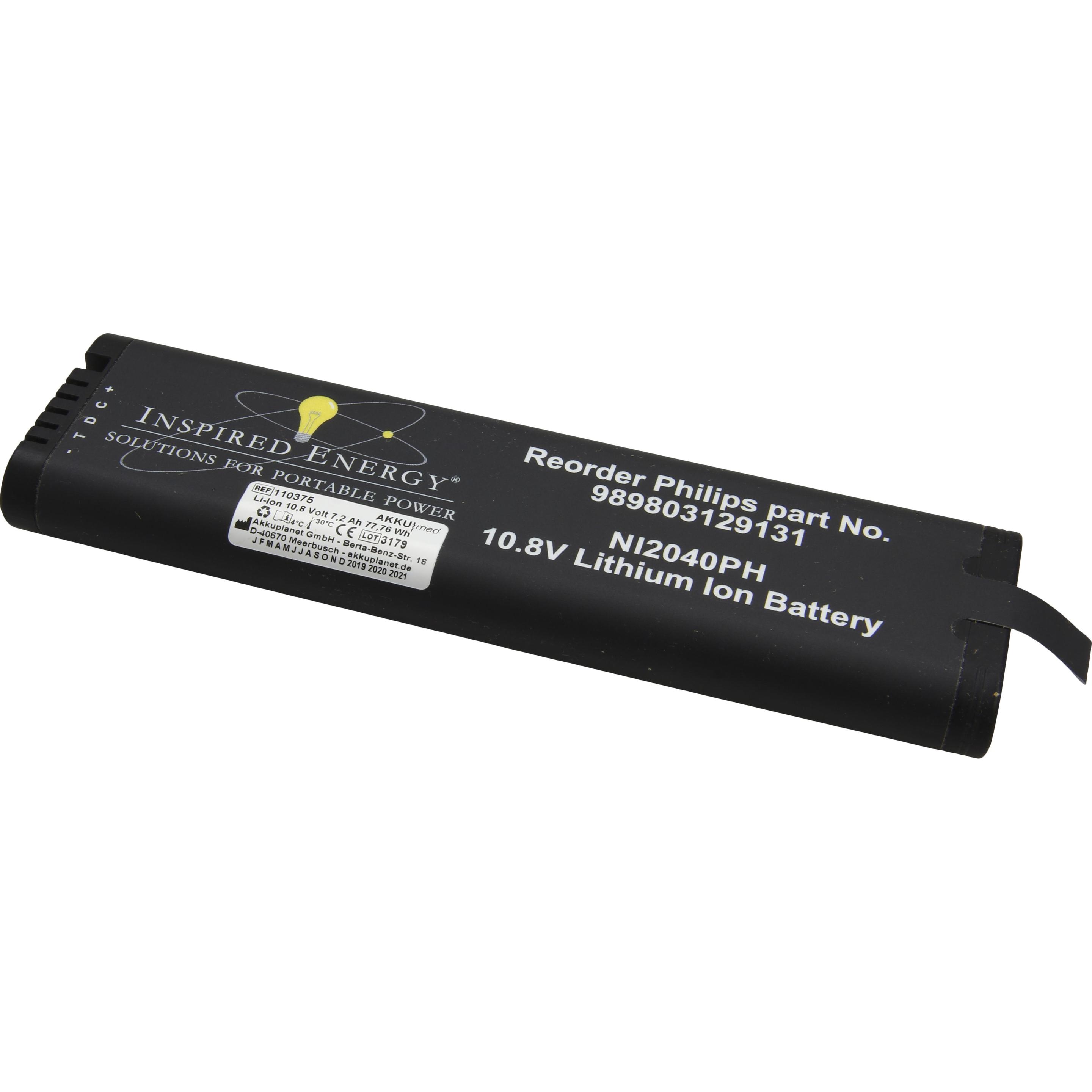 XCell Li Ion Akku passend für Philips OptiGo Portabler Color - Typ M2430A (7200 mAh), Batterien + Akkus