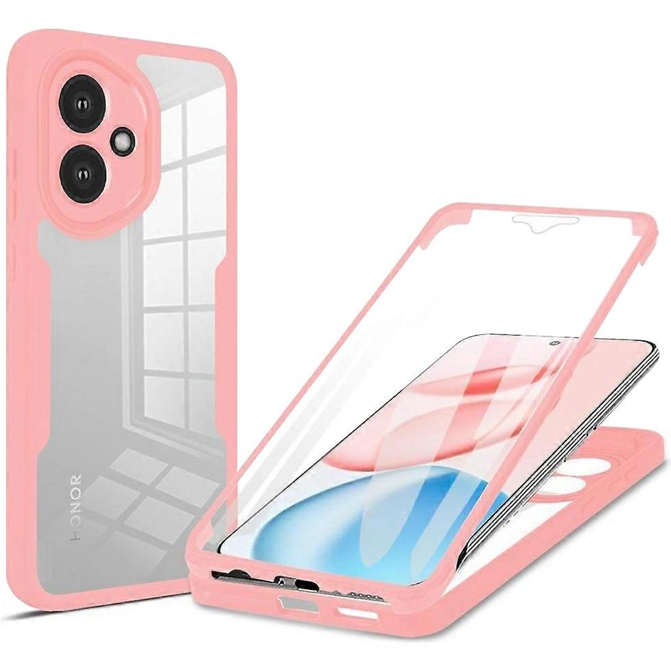 Techsuit - ColorVerse 360 Series + Screen Protector - Honor 400 - Pink (Honor 400), Cover smartphone, Pink