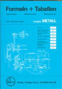 Actual product image Formeln und Tabellen Metall (German, Heinrich Brandenberger)