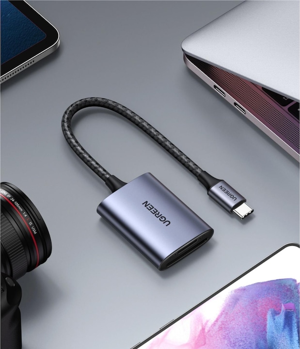 Produktbild Ugreen USB-C Card Reader CM401 (USB-C)