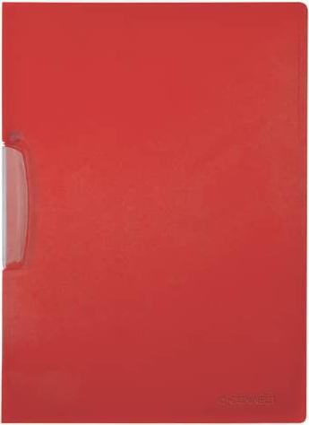 Q-Connect Raccoglitore a clip A4 rosso traslucido (A4, 1x)