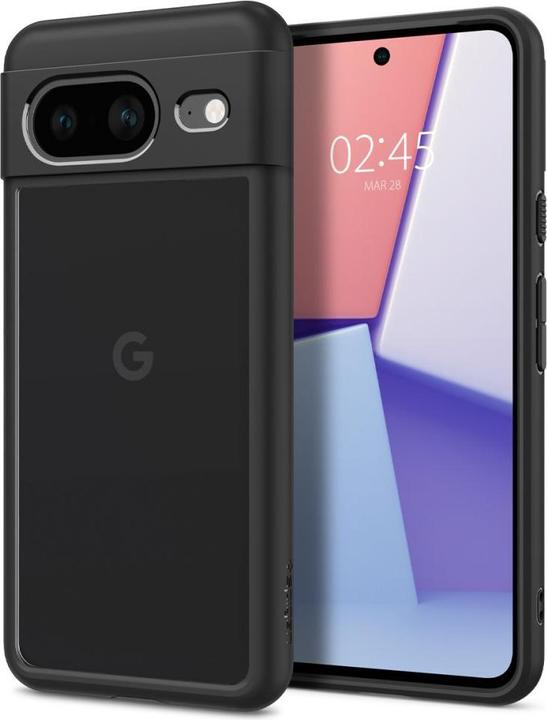 Actual product image Spigen Ultra Hybrid Google Pixel 8 czarny/black ACS06280 (Google Pixel 8)