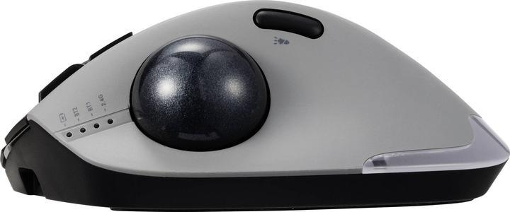 Actual product image Renkforce RF-WLEM-500 Ergonomische Maus Kabellos, Funk, Bluetooth® Optisch Gr (Wireless)