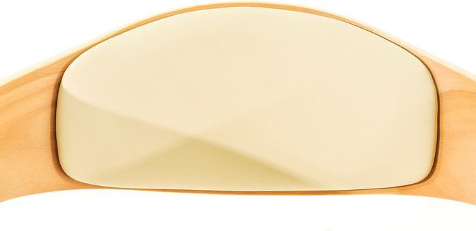 Actual product image CLP Kingston bar stool, natural/cream
