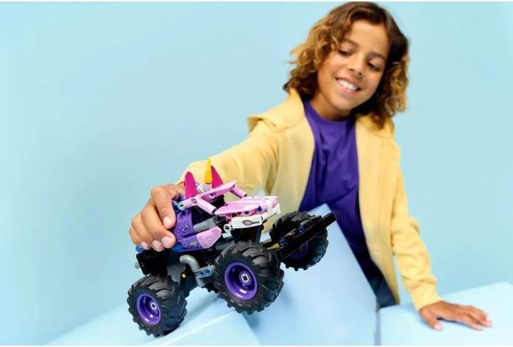 Actual product image LEGO Monster Jam Sparkle Smash mit Rückziehmotor (42220, LEGO Technic)