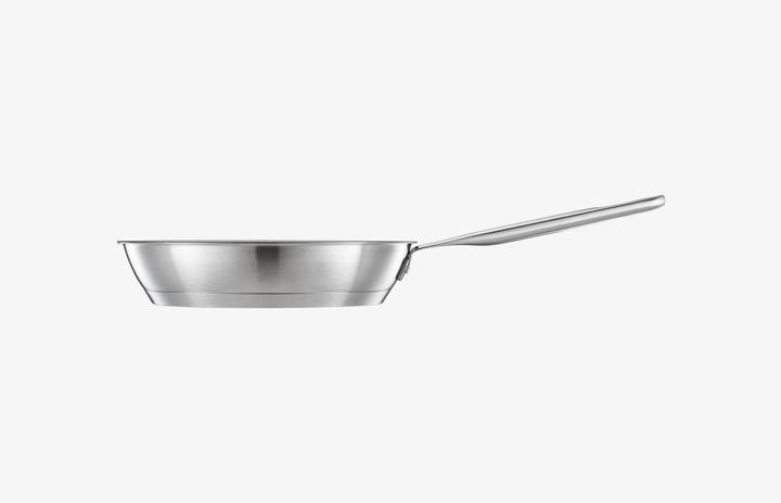 Actual product image Fiskars All Steel Frying Pan, 24cm (24 cm, Frying pan, Stainless steel)
