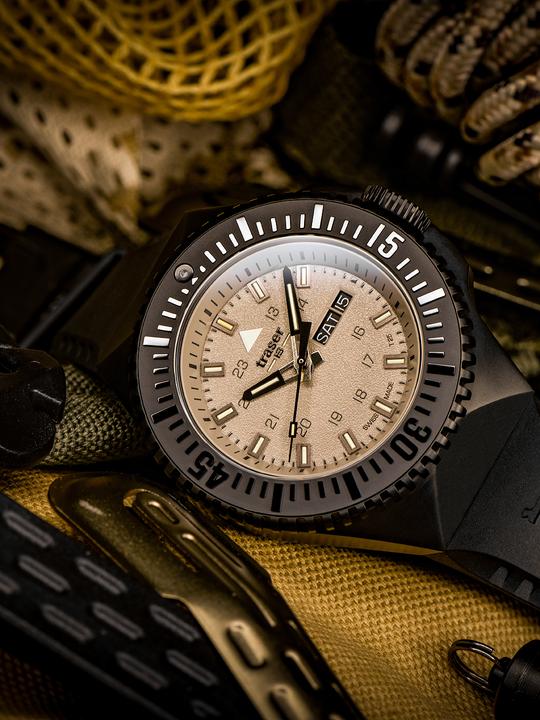 Image du produit Traser P69 Noir Furtif (Montre de plongée, 46 mm)