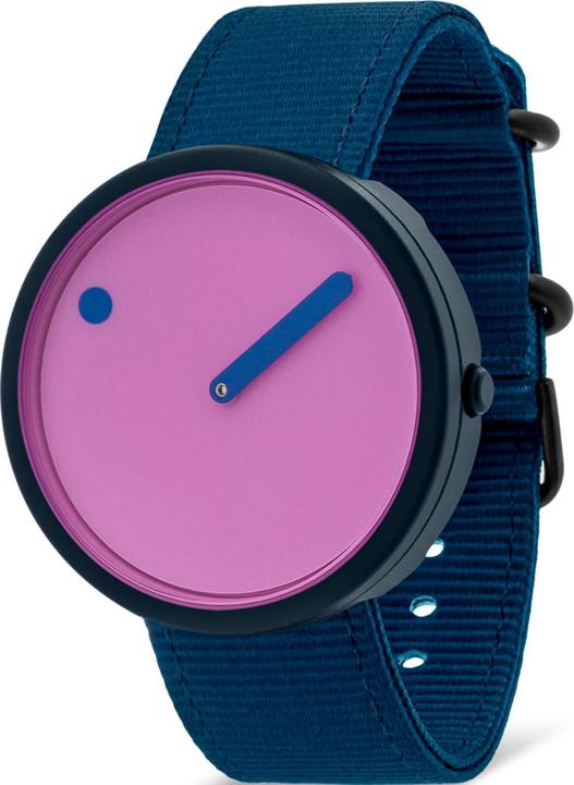 Actual product image Picto R44005-R001 Unisex Watch Ghost Nets Pink Reef 40mm 5ATM (Analogue wristwatch, 40 mm)