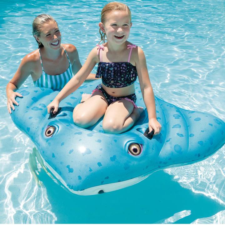 Actual product image Intex Riding animal ray 185x145cm with handles