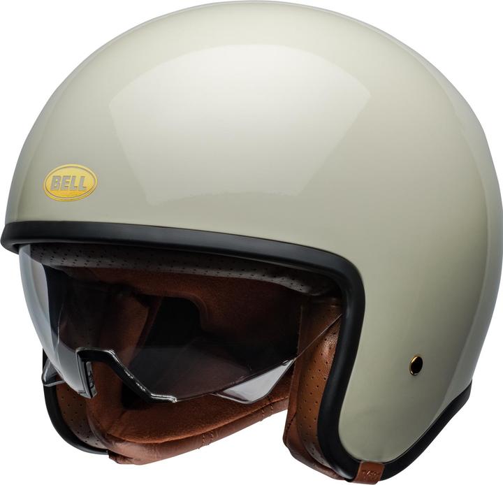 Produktbild Bell TX501 Solid Jethelm Weiss M (M, 57 - 58 cm)