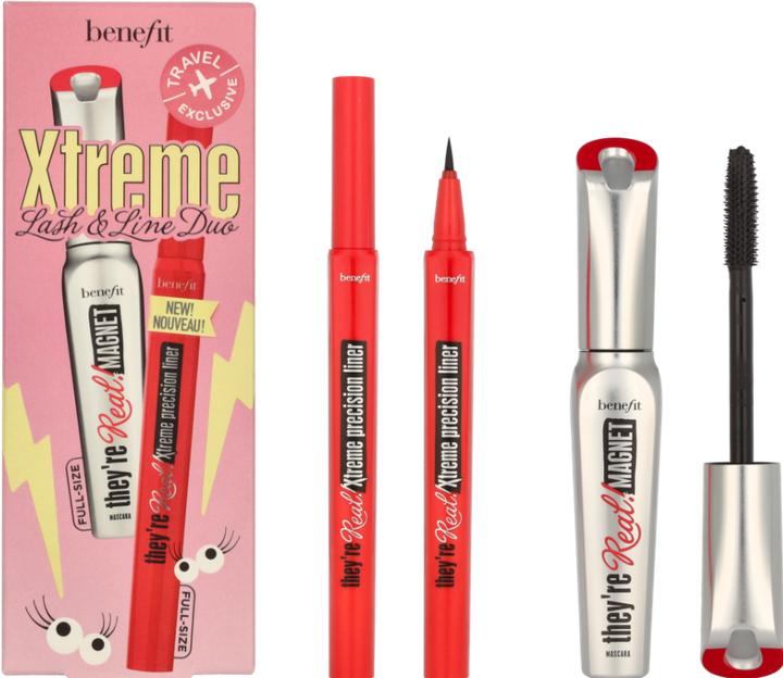 Actual product image BeneFit Cosmetics They're Real! Xtreme Lash & Line Duo (Supercharged Black)