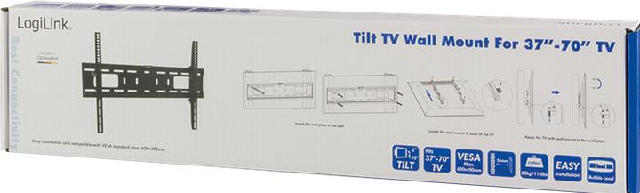 Produktbild LogiLink TV Wandhalterung (Wand, 70", 50 kg)