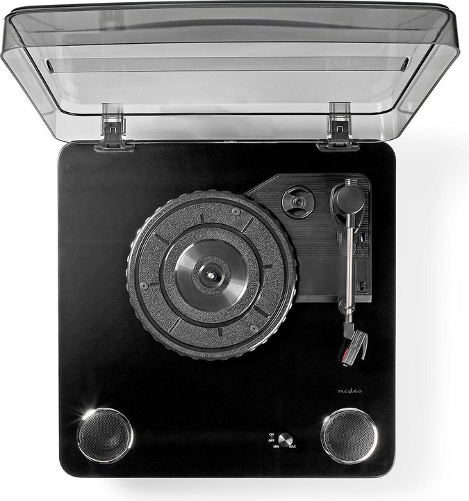 Immagine prodotto Nedis Giradischi, Altoparlanti 18W, Bluetooth, Porta di memoria USB (Manuale)
