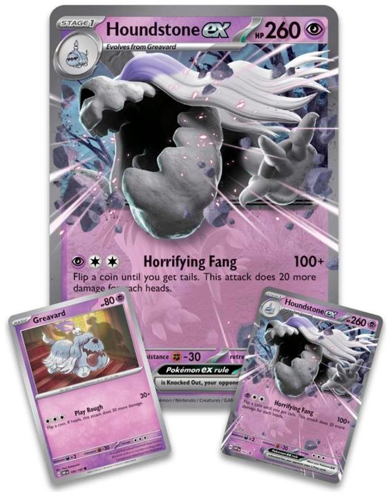 Produktbild Pokémon Houndstone ex Box (Englisch, Box Set & Collection)