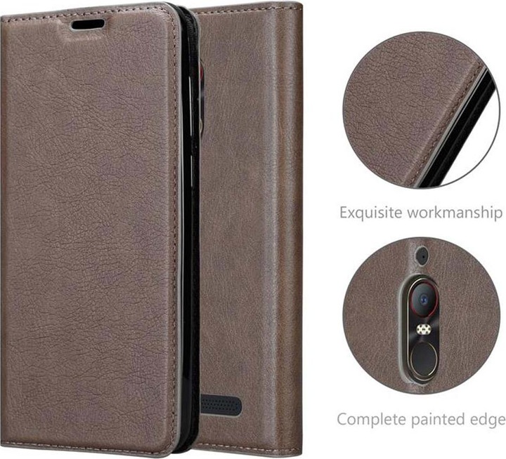 Actual product image Cadorabo Book Invisible Magnet Cover (ZTE Nubia N1 Lite)