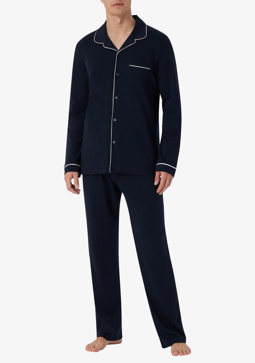 Immagine prodotto Schiesser Pyjama "Fine Interlock" marine (S)