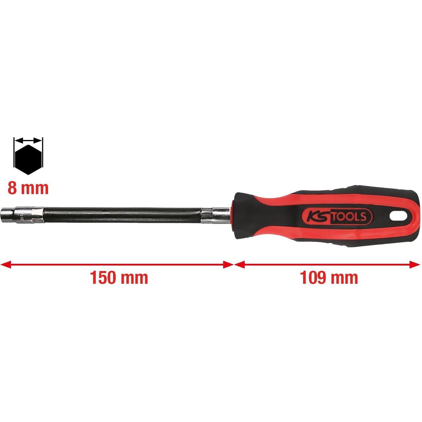 Thumbnail - KS Tools, Schraubenzieher, 911.1128 (6-Kant)