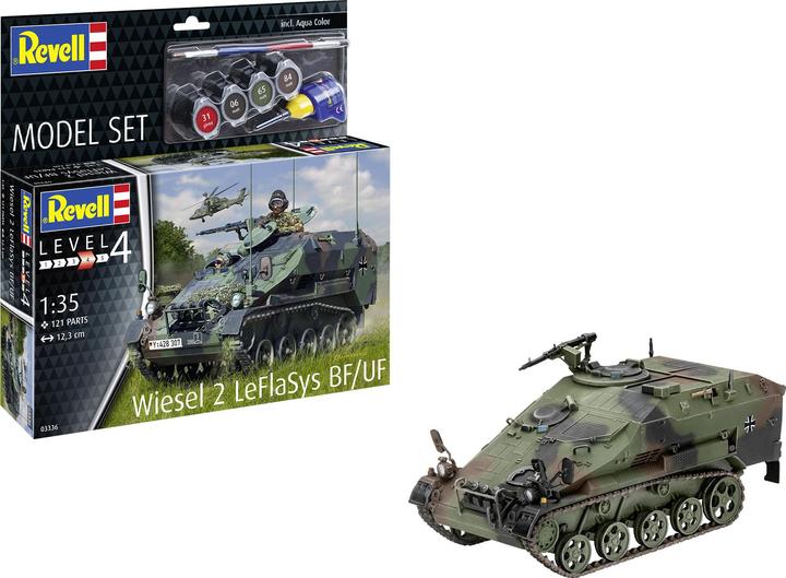 Actual product image Revell Model Set Wiesel 2 LeFlaSys BF/UF