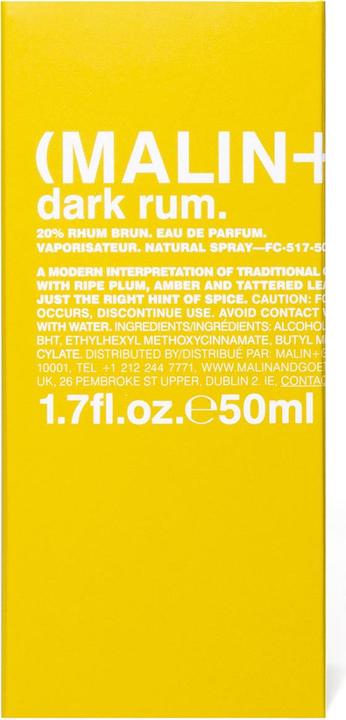Produktbild Malin+Goetz Dark Rum Eau de Parfum (Eau de Parfum, 50 ml)