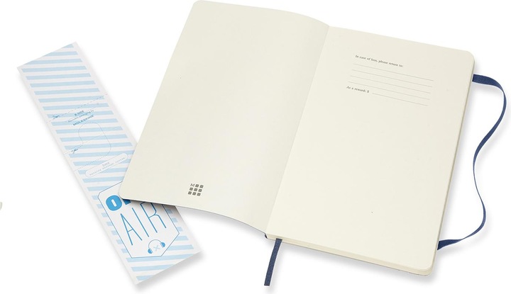 Image du produit Moleskine Carnet de notes (A5, À rayures, Couverture souple)