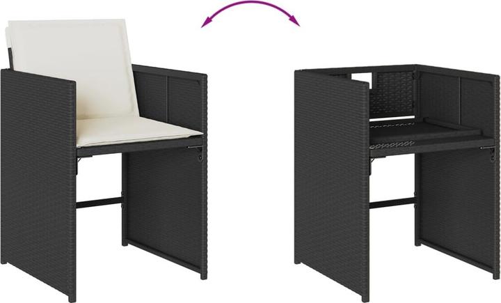 Actual product image vidaXL Garten Essgruppe (165 x 106 x 73 cm)