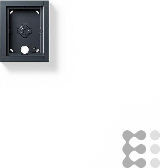 Actual product image Siedle SIED surface-mounted housing