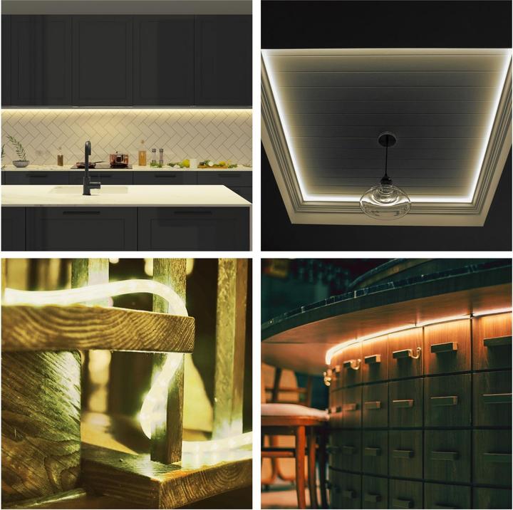 Produktbild Velleman LED-LICHTSCHLAUCH - 45 m - WARMWEIss (45 m)