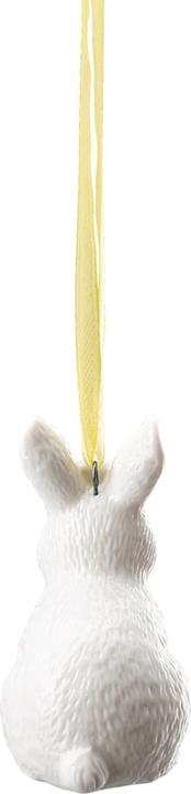 Produktbild Hutschenreuther Osteranhänger - Weiss - Hase sitzend (1 x, 4 x 6.5 cm)