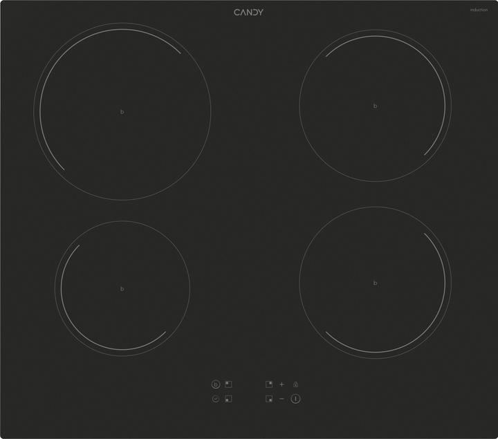 Candy Idea CITT642C/E1 Schwarz Eingebautes 60 cm Induktionskochfeld 4 Herd(e) (59 cm, Induktionskochfeld)