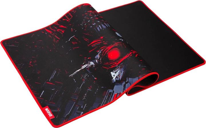 Actual product image Marvo Noob XL black-red / gaming mouse pad / 900 x 400 x 3 mm (XL)