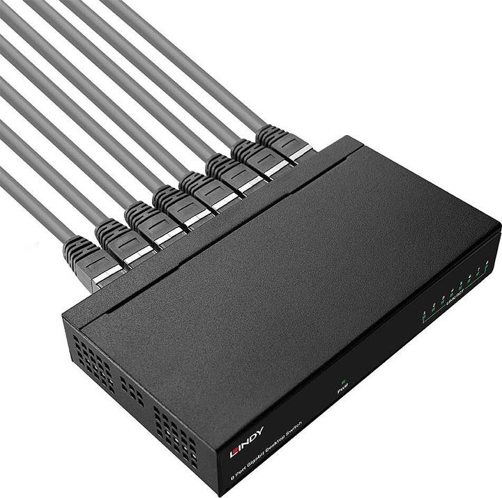 Immagine prodotto Lindy Interruttore GIGABIT a 8 porte (8 porte)