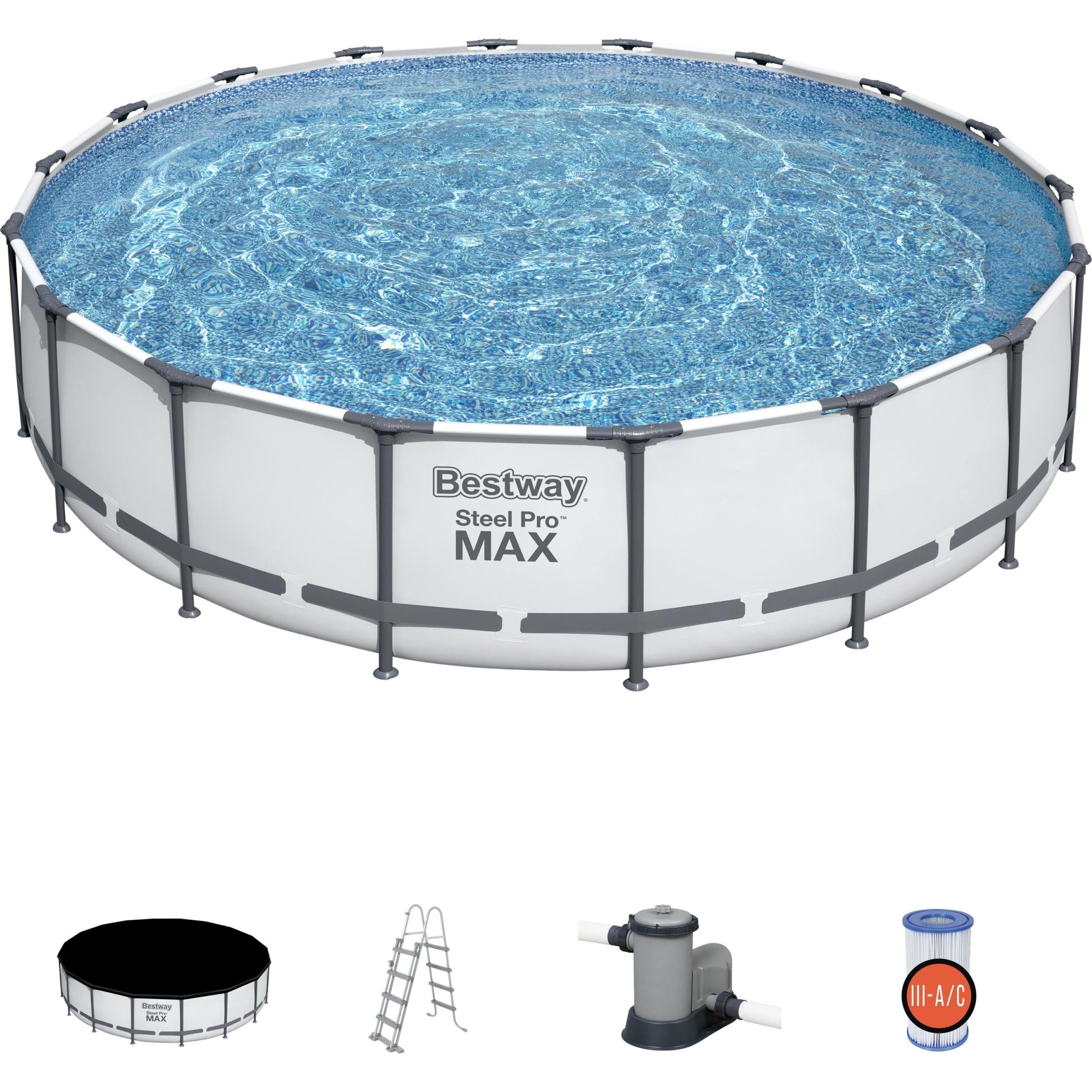 Bestway, Pool, Steel Pro Max Set (549 x 122 cm)