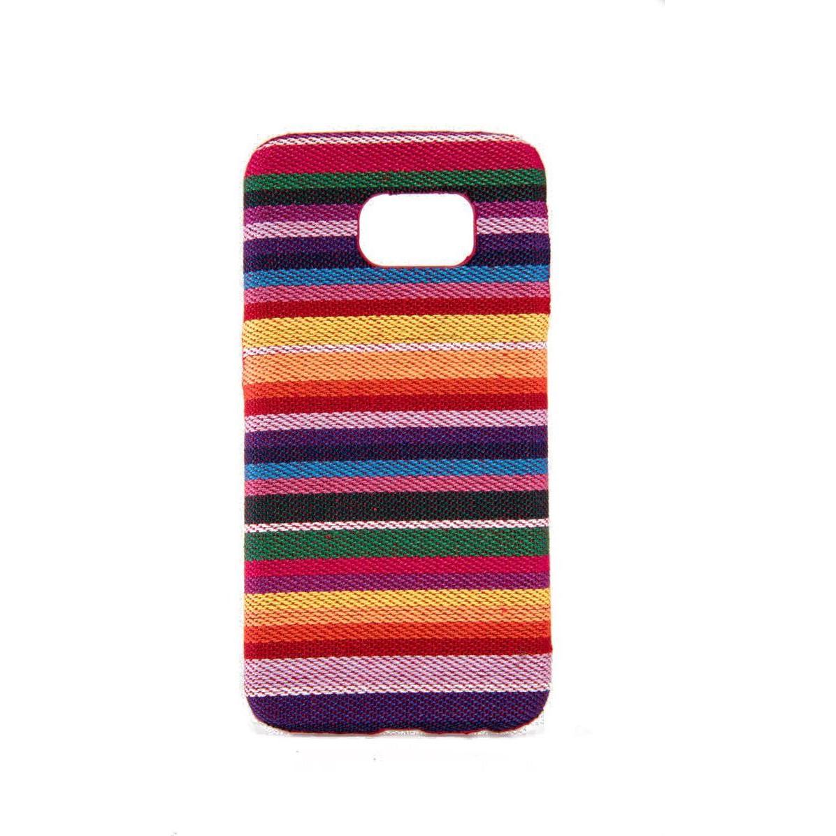 König Design Handyhülle für Samsung Galaxy S7 Schutzcase Backcover Bumper Etuis Rahmen Bunt (Samsung Galaxy S7), Smartph...