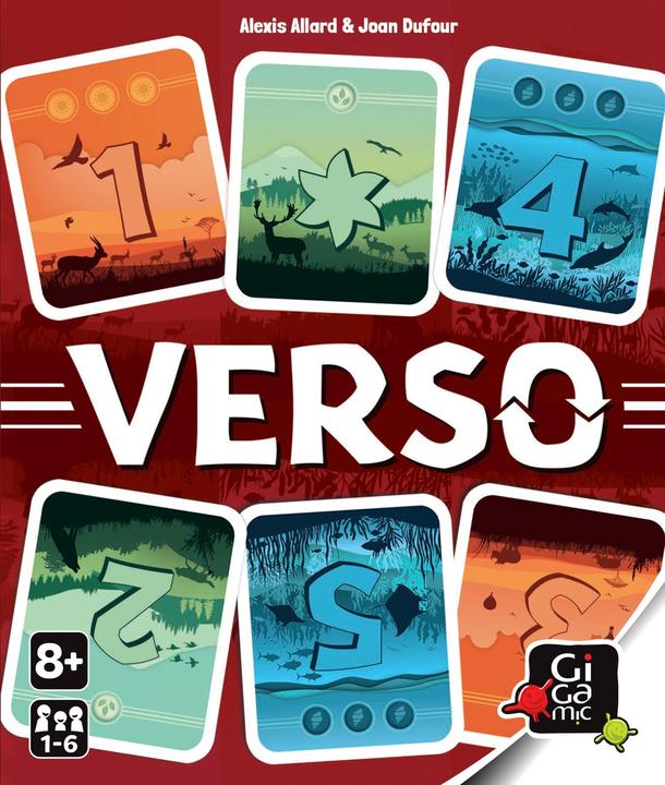 Image du produit Gigamic Verso (f) (Français, 1 - 6 Joueur)