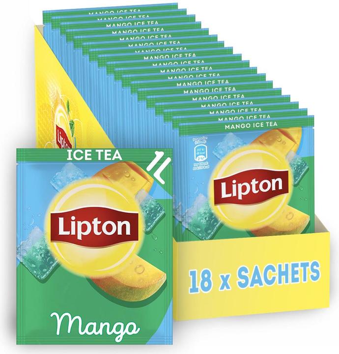 Produktbild Lipton Eistee Pulver Mango (18 x 50 cl)