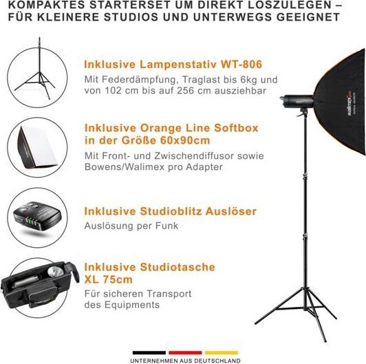 Produktbild Walimex pro Campaigner 400 HS Set Single (Set, 400 Ws)