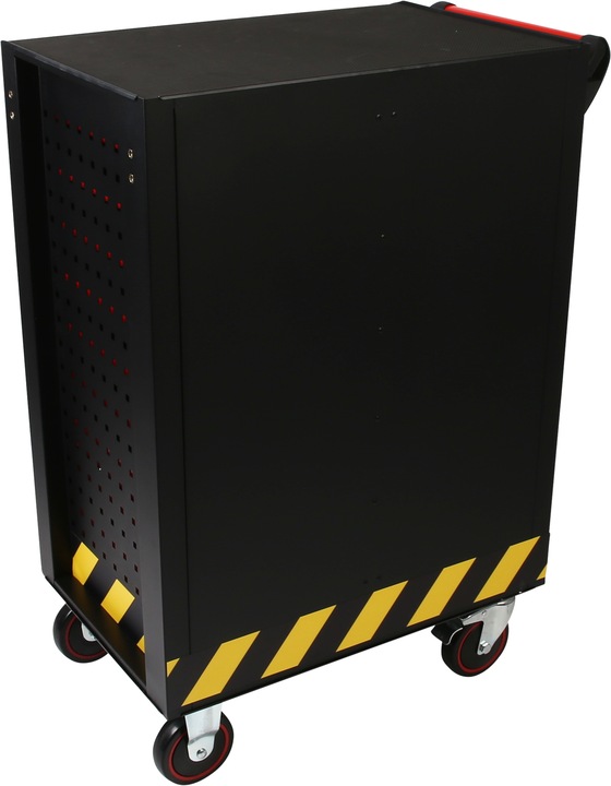 Produktbild KS Tools ECOline SCHWARZ/ROT/GELB Werkstattwagen mit 7 Schubladen ( 897.1007 ) (7 x)