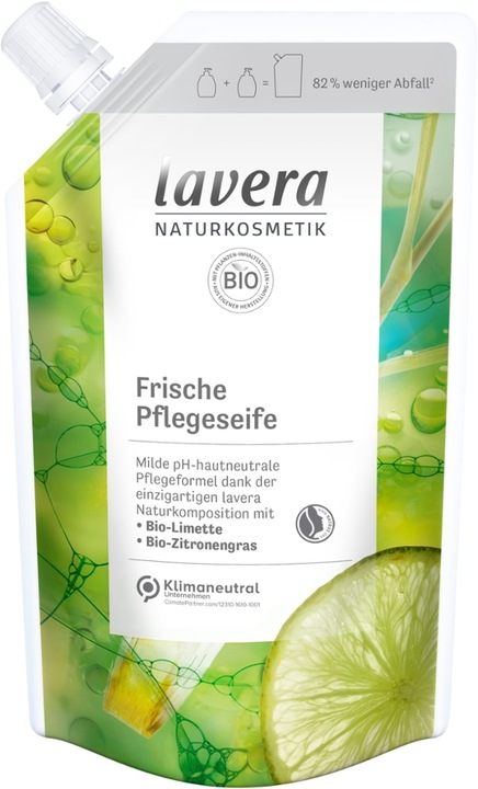 Lavera Fresh Care Lime & Lemongrass Soap 500ml (Flüssigseife, 500 ml)