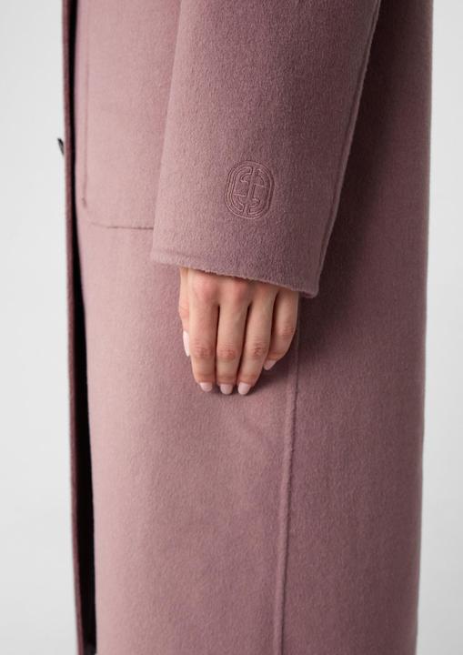 Actual product image Comma Outdoor-Mantel Langer Doubleface-Mantel mit aufgesetzten Taschen