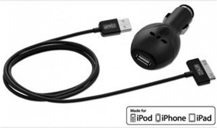 Image du produit Artwizz Chargeur de voiture pour iPad / iPod / iPhone / appareils de navigation Noir