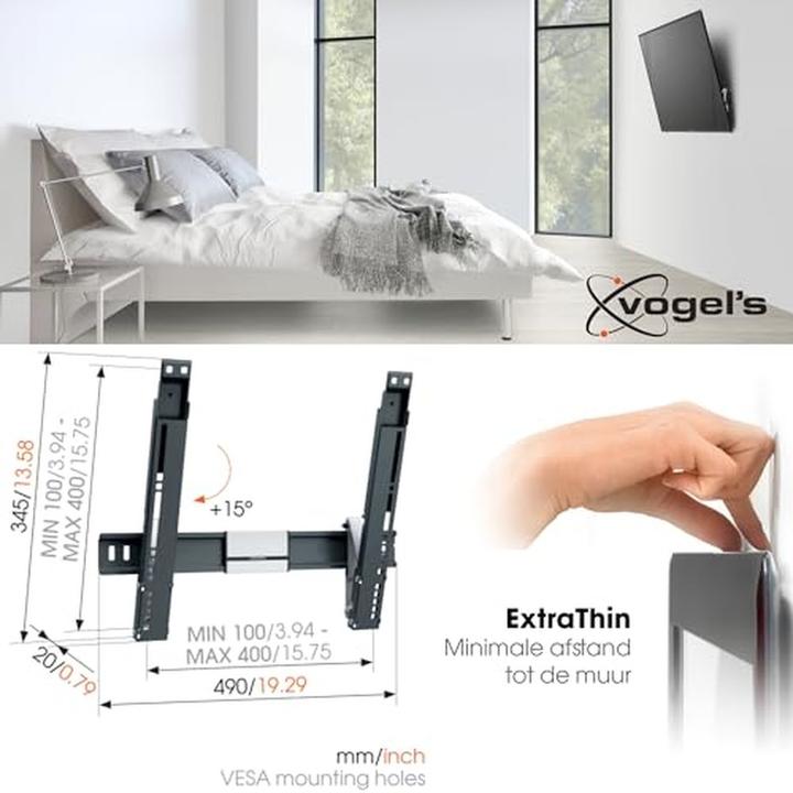 Produktbild Vogels Thin 415 (Wand, 55", 18 kg)