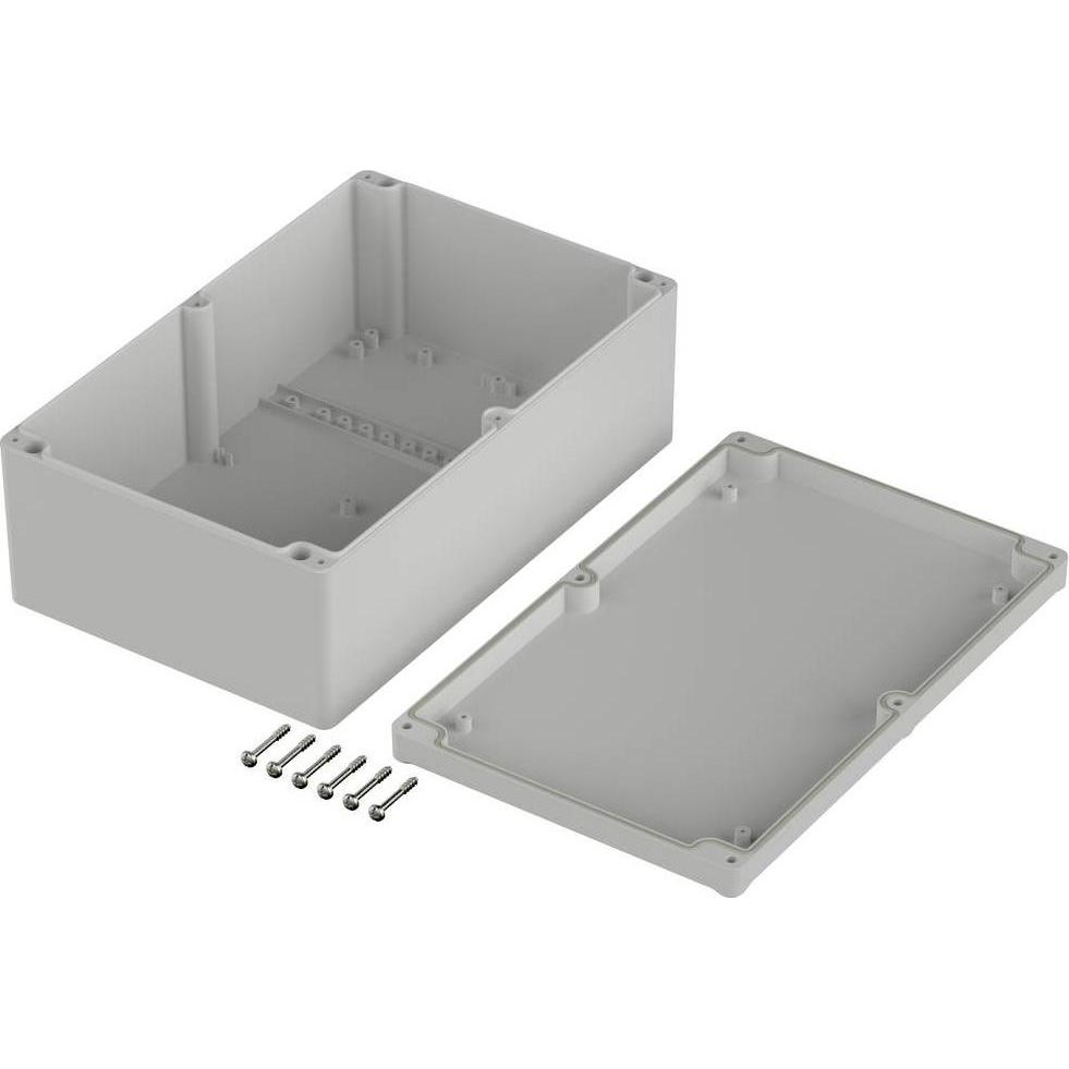 Thumbnail - Bopla Gehäuse ABS 250x160x92mm (Gehäuse), Elektronikzubehör + Gehäuse, Grau