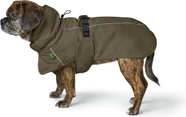 Immagine prodotto Hunter Cappottino Nordby Pug & Fr Bulldog 40, oliva - (203506) (40, Accappatoio per cani)