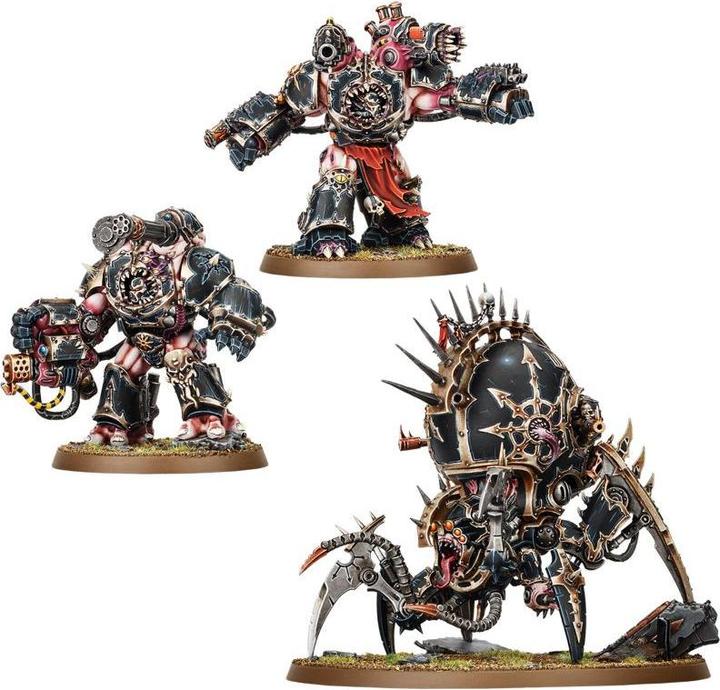 Image du produit Games Workshop Warhammer 40k - Space Marine du Chaos Forgés par le warp : Métaragne et Obliterators (Matières plastiques)