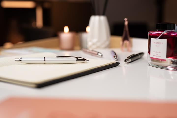 Actual product image Pilot Capless Dcimo F silver/white (Silver, White, 1x)