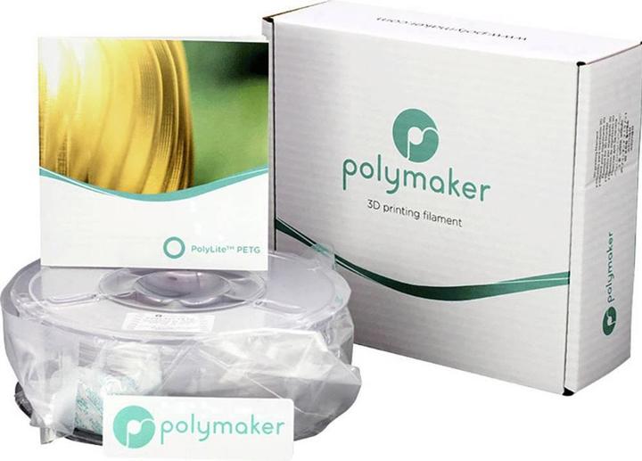 Produktbild Polymaker PolyLite PETG - Transparent - 2.85mm (PETG, 2.85 mm, 1000 g, Transparent)