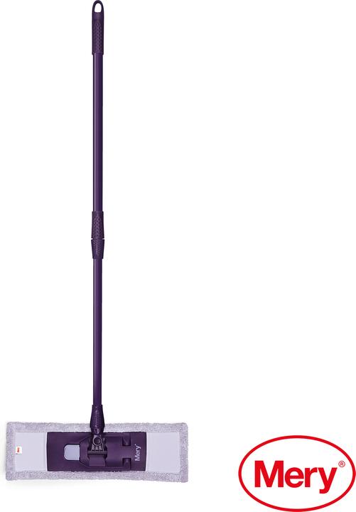 Actual product image Mery Microfibre flat mop with telescopic handle (1 pcs.)