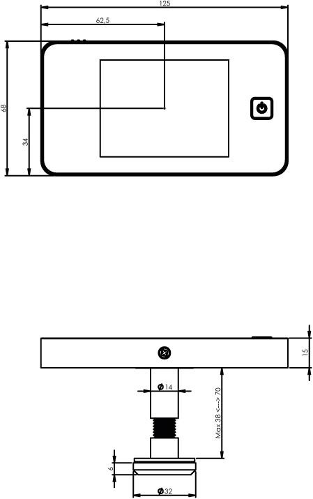 Actual product image Werkstarck Door viewer spies Door Viewer (Digital)